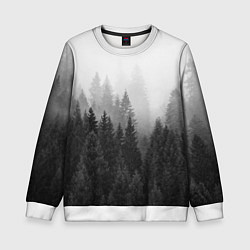 Детский свитшот Туманный лес