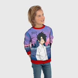 Свитшот детский Обещанный Неверленд, цвет: 3D-красный — фото 2