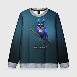 Свитшот детский Owl, цвет: 3D-меланж