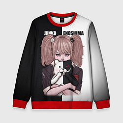 Свитшот детский MONOKUMA JUNKO, цвет: 3D-красный