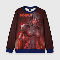 Свитшот детский Mass Effect, цвет: 3D-синий