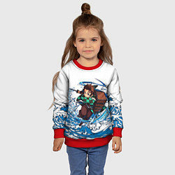 Свитшот детский ТАНДЖИРО, цвет: 3D-красный — фото 2