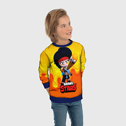 Свитшот детский Мстительница Биби BIBILANTE, цвет: 3D-синий — фото 2