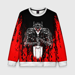 Свитшот детский BERSERK, цвет: 3D-белый