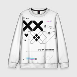 Свитшот детский Desert Eagle: Printstream White, цвет: 3D-белый