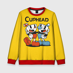 Свитшот детский CUPHEAD, цвет: 3D-красный