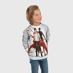 Свитшот детский Master of Skill Ye Xiu, цвет: 3D-белый — фото 2
