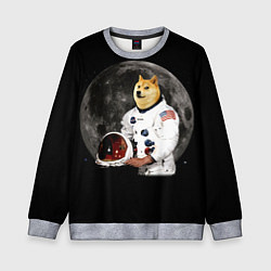 Свитшот детский Доги Космонавт, цвет: 3D-меланж