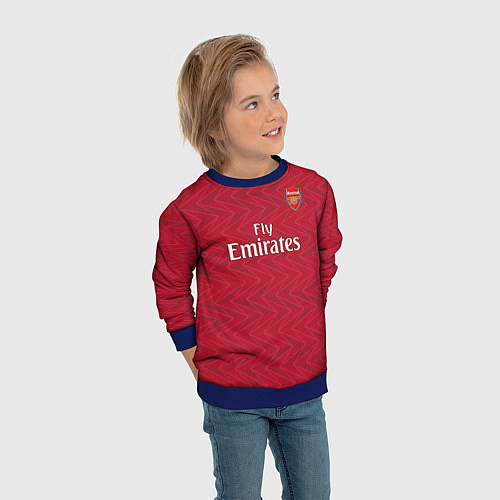 Детский свитшот Г Мхитарян футболка Арсенал / 3D-Синий – фото 3
