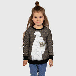 Свитшот детский Cowboy Bebop Louis Vuitton, цвет: 3D-черный — фото 2