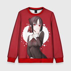 Свитшот детский Kaguya Love, цвет: 3D-красный