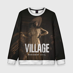 Свитшот детский RESIDENT EVIL VILLAGE, цвет: 3D-белый