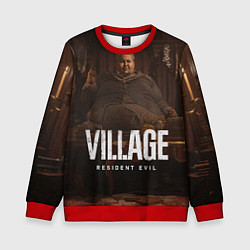 Свитшот детский RESIDENT EVIL VILLAGE, цвет: 3D-красный