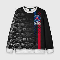 Свитшот детский ФК ПСЖ PARIS SAINT GERMAIN, цвет: 3D-белый