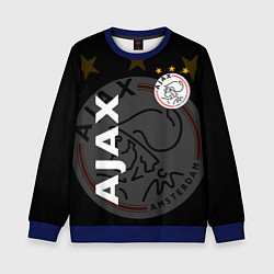 Свитшот детский FC AJAX AMSTERDAM ФК АЯКС, цвет: 3D-синий