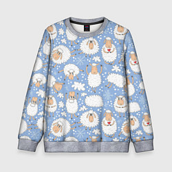 Детский свитшот Счастливые овечки