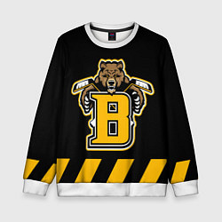 Свитшот детский BOSTON BRUINS, цвет: 3D-белый