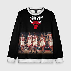 Свитшот детский CHICAGO BULLS 3, цвет: 3D-белый