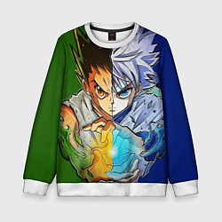 Детский свитшот Киллуа золдик и Гон хантер