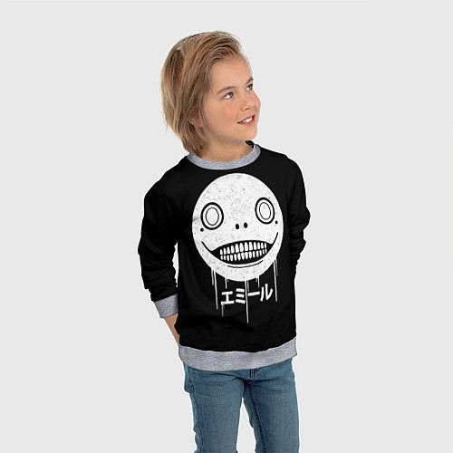 Детский свитшот Emil Nier: Automata / 3D-Меланж – фото 3