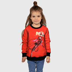 Свитшот детский Takamaki, цвет: 3D-черный — фото 2