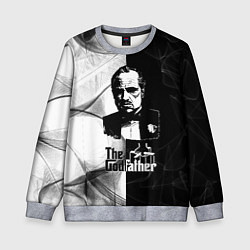 Свитшот детский Крёстный отец The Godfather, цвет: 3D-меланж