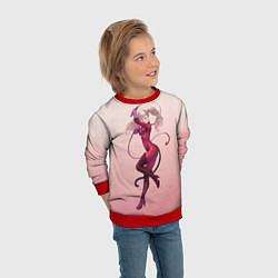 Свитшот детский Милая Энн, цвет: 3D-красный — фото 2