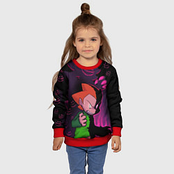 Свитшот детский Friday Night Funkin FNF, цвет: 3D-красный — фото 2