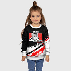 Свитшот детский Кенма Козуме Haikyuu!!, цвет: 3D-белый — фото 2