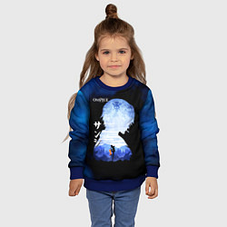 Свитшот детский Винсмок Санджи One Piece, цвет: 3D-синий — фото 2