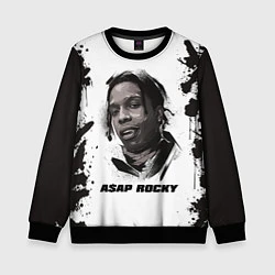 Свитшот детский АСАП ASAP ROCKY Z, цвет: 3D-черный