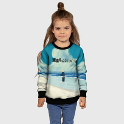 Свитшот детский МАЙКИ В ОДИНОЧЕСТВЕ, цвет: 3D-черный — фото 2