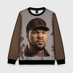Свитшот детский Ice Cube Айс Куб Z, цвет: 3D-черный