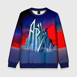 Свитшот детский Ария - Мания величия, цвет: 3D-синий