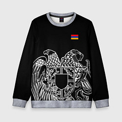 Детский свитшот Герб Армении и флаг