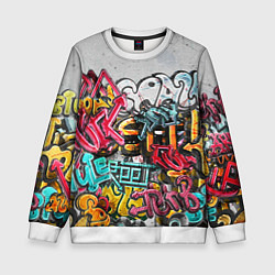 Детский свитшот Graffiti on the wall