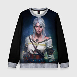 Свитшот детский Ciri, цвет: 3D-меланж