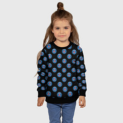 Свитшот детский ПСЖ ПАТТЕРН PSG PATTERN, цвет: 3D-черный — фото 2
