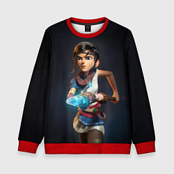 Свитшот детский Боевитая Кена, цвет: 3D-красный