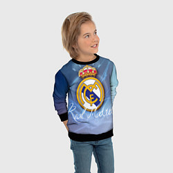 Свитшот детский FC РЕАЛ МАДРИД, цвет: 3D-черный — фото 2