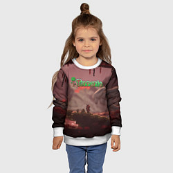 Свитшот детский Terraria Тэррария, цвет: 3D-белый — фото 2