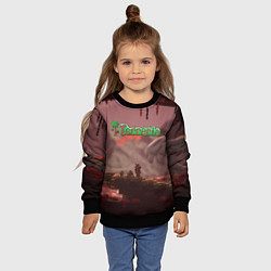Свитшот детский Terraria Тэррария, цвет: 3D-черный — фото 2