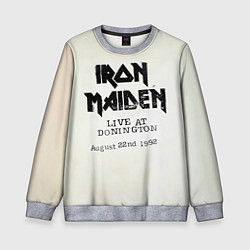 Свитшот детский Live at Donington - Iron Maiden, цвет: 3D-меланж