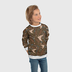 Свитшот детский Литой стриж, цвет: 3D-белый — фото 2