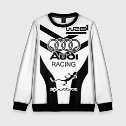 Свитшот детский Audi Quattro, цвет: 3D-черный