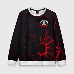 Детский свитшот Тойота 3D плиты с подсветкой