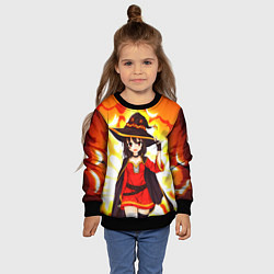 Свитшот детский Mеgumin, цвет: 3D-черный — фото 2