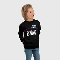 Свитшот детский BMW фанат, цвет: 3D-черный — фото 2