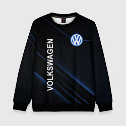 Свитшот детский Volkswagen, sport, цвет: 3D-черный