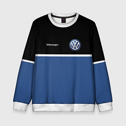 Свитшот детский VW Два цвета, цвет: 3D-белый